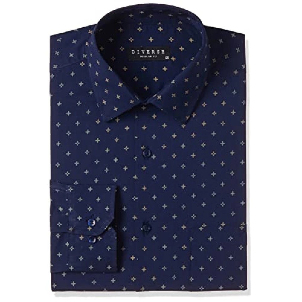 Diverse Men's Regular Fit Formal Shirt 