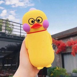 Little Ducky Glass Bottle