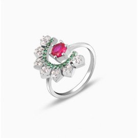 Silver Festive Feel Ring