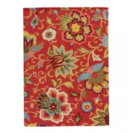 Hacienda Red and Orange Hand Tufted Wool Rugs