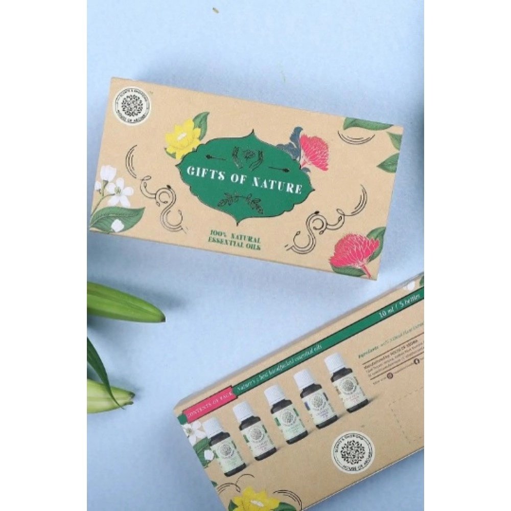 Set Of 5 Essential Oils Gift Set