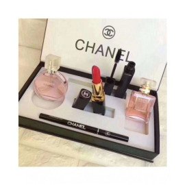 Chanel Gift Set (2 Perfume + 4 Lipstick Intense Li..
