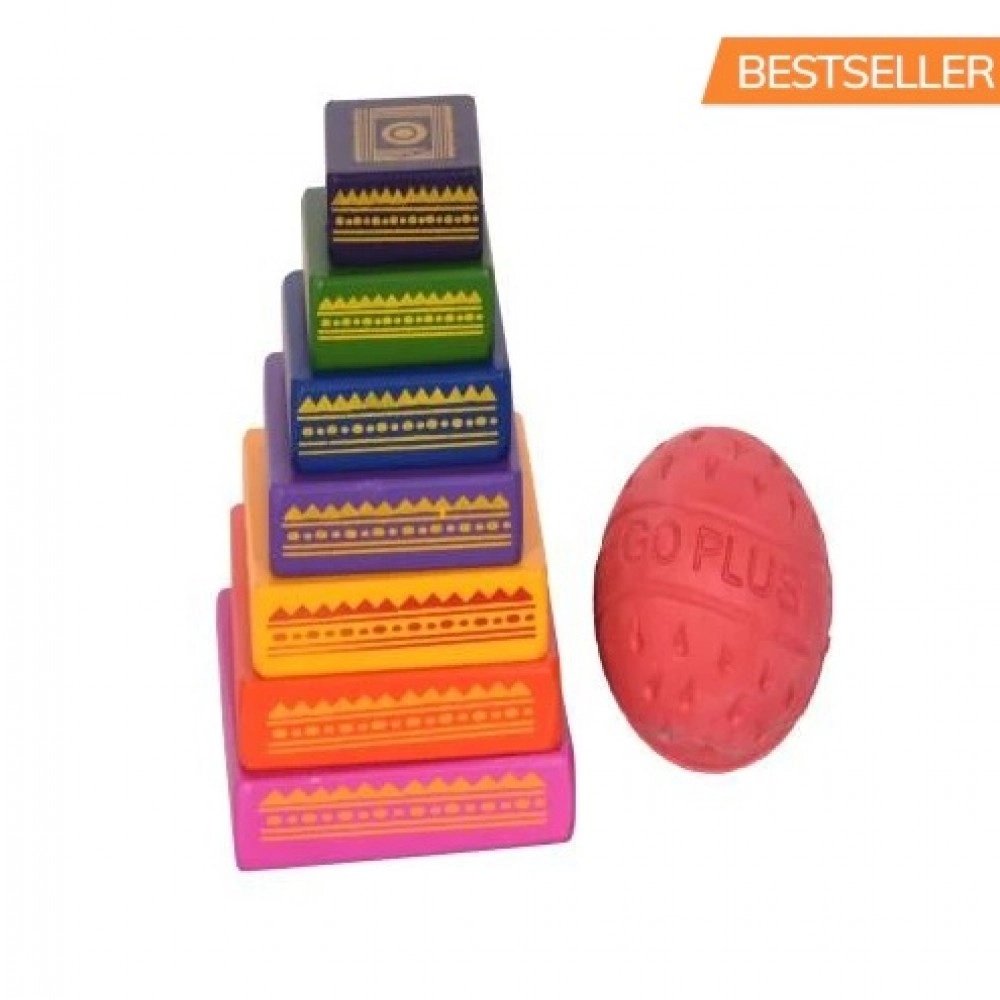 Lagori Game Set for Kids/ Seven Stones/ Pithu/ Sitoliya