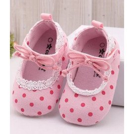 Cute Walk by Babyhug Party Booties with Velcro Clo..