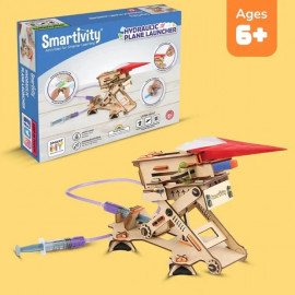 Hydraulic Plane Launcher | Build-It-Yourself STEAM Toy | 6-10 Years | Learning Activities Inside