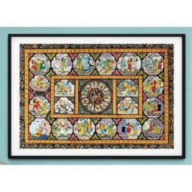 The Legend of Ramayana Pattachitra Art Painting for Home Wall Art Decor